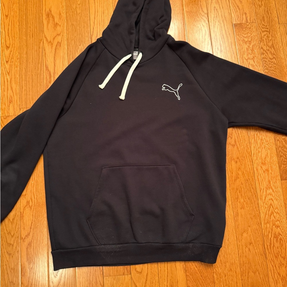 Puma Men's Charcoal Hoodie.